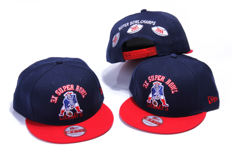 NFL New England Patriots NE Snapback Hat #18
